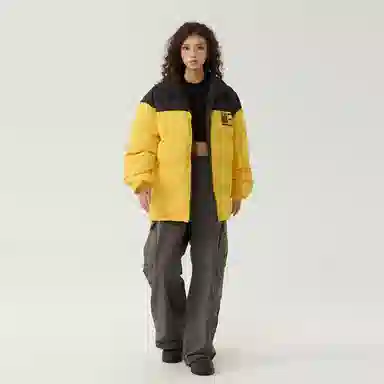 The Simpsons Retro Letter Colorblock Jacket