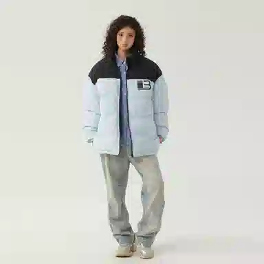 The Simpsons Retro Letter Colorblock Jacket