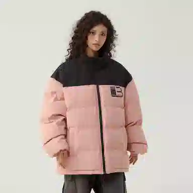 The Simpsons Retro Letter Colorblock Jacket