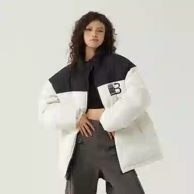 The Simpsons Retro Letter Colorblock Jacket