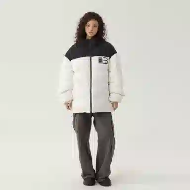 The Simpsons Retro Letter Colorblock Jacket