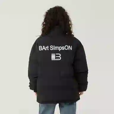 The Simpsons Retro Letter Colorblock Jacket