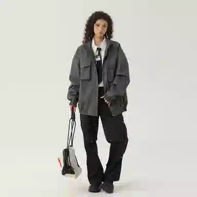 The Simpsons Vintage Embroidered Down Jacket