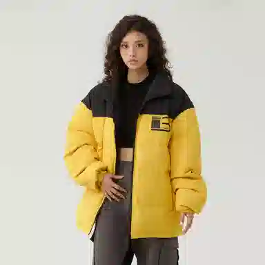 The Simpsons Retro Letter Colorblock Jacket