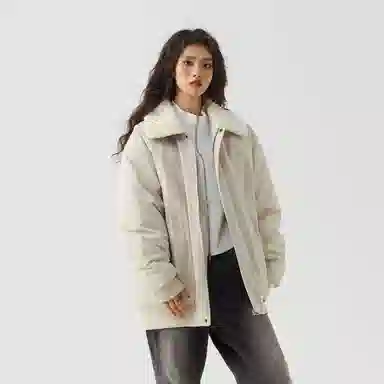 The Simpsons Logo Embroidered Sherpa Jacket