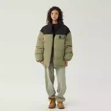 The Simpsons Retro Letter Colorblock Jacket