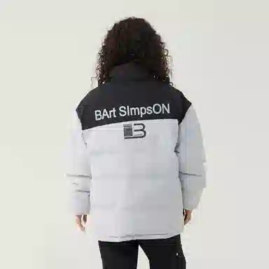 The Simpsons Retro Letter Colorblock Jacket