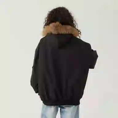 The Simpsons Embroidered Down Jacket