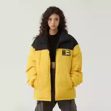The Simpsons Retro Letter Colorblock Jacket