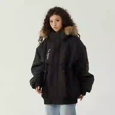 The Simpsons Embroidered Down Jacket