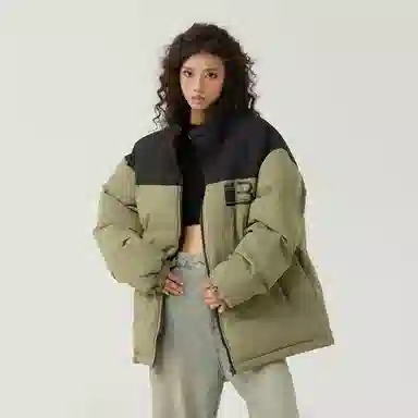 The Simpsons Retro Letter Colorblock Jacket