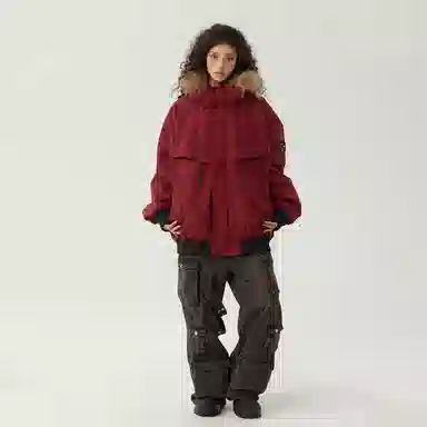 The Simpsons Embroidered Down Jacket