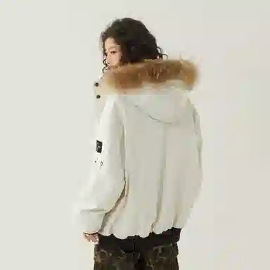 The Simpsons Embroidered Down Jacket