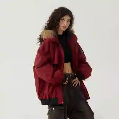 The Simpsons Embroidered Down Jacket