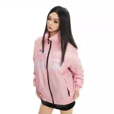 The Simpsons Logo Embroidered Racing Jacket