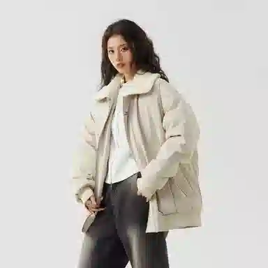 The Simpsons Logo Embroidered Sherpa Jacket