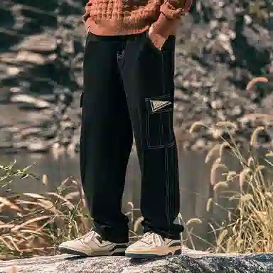 Amber Light Vintage Cargo Jeans