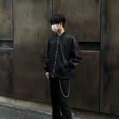 AMBER LIGHT Vintage Windbreaker Jacket