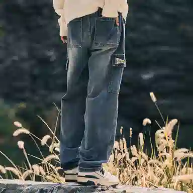 Amber Light Vintage Cargo Jeans