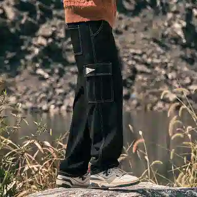 Amber Light Vintage Cargo Jeans