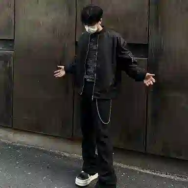 AMBER LIGHT Vintage Windbreaker Jacket