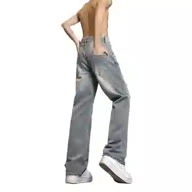 AMBER LIGHT Cleanfit Heavyweight Denim Pants