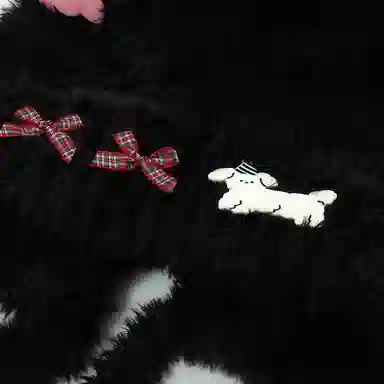 DAISY BEAUTY Cute Cat Bow Plush Hat