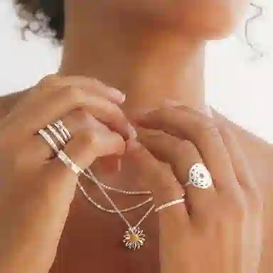 DAISY BEAUTY ins S925