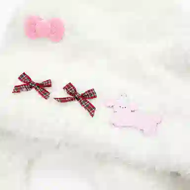 DAISY BEAUTY Cute Cat Bow Plush Hat