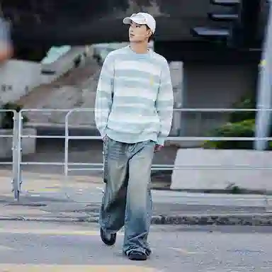 PSO Brand Dopamine Stripe Sweater