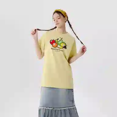 PSO Brand Fruit Print T-Shirt