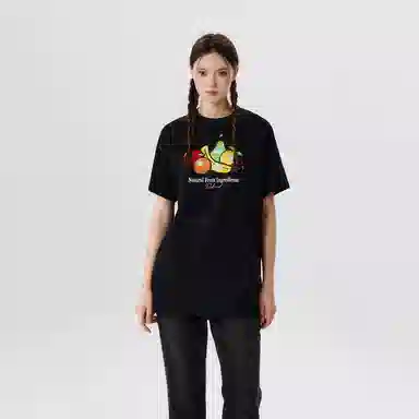PSO Brand Fruit Print T-Shirt