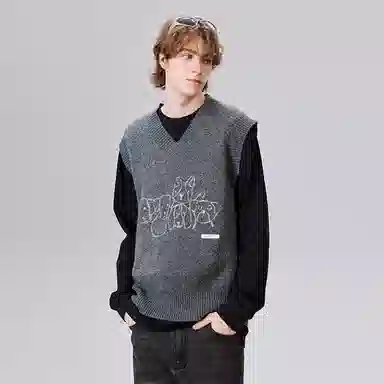 PSO Brand Sweater Vest