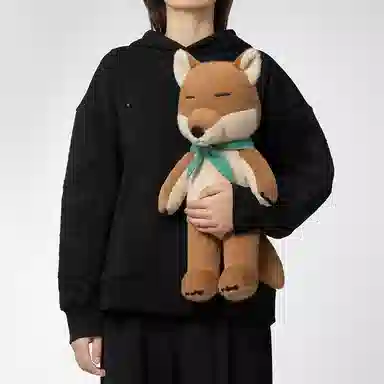 问童子 藏狐玩偶 毛绒玩具安抚玩偶公仔娃娃礼物挂件
