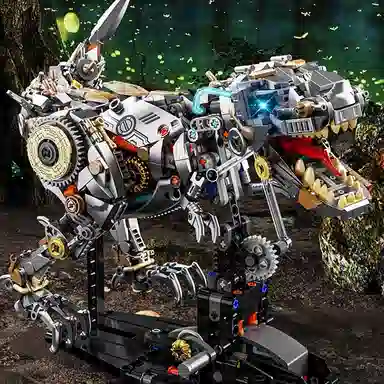 吉砖 机械霸王龙 拼装模型