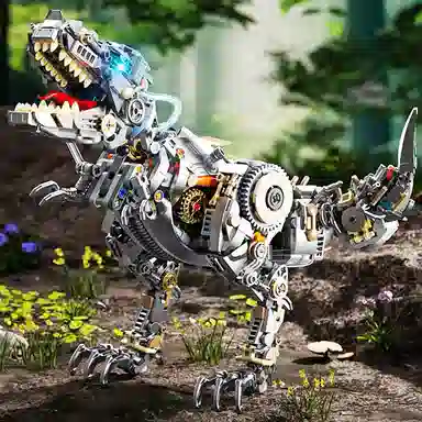 吉砖 机械霸王龙 拼装模型