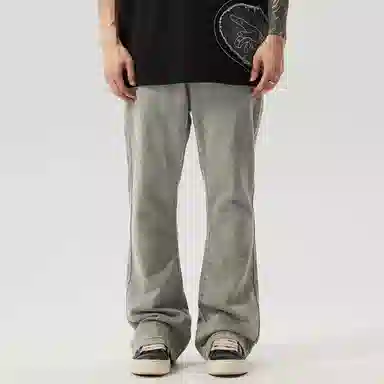 XINYINSU Vintage Flare Jeans Grey