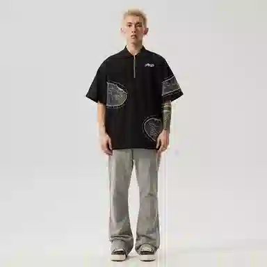 XINYINSU Vintage Flare Jeans Grey