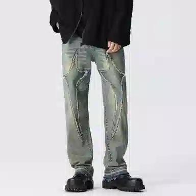 XINYINSU Vintage Straight Jeans