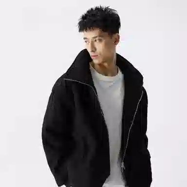 XINYINSU FW23 Black Cotton Jacket