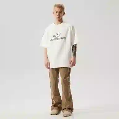 XINYINSU Vintage Flare Jeans Grey