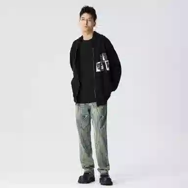 XINYINSU Vintage Straight Jeans