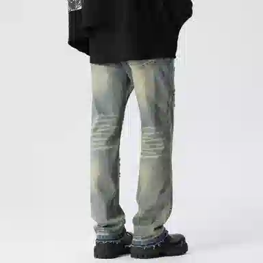 XINYINSU Vintage Straight Jeans