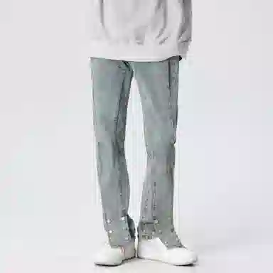 XINYINSU Wide-Leg Jeans Black