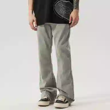 XINYINSU Vintage Flare Jeans Grey