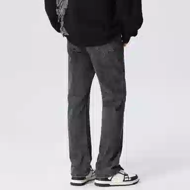 XINYINSU Wide-Leg Jeans Black