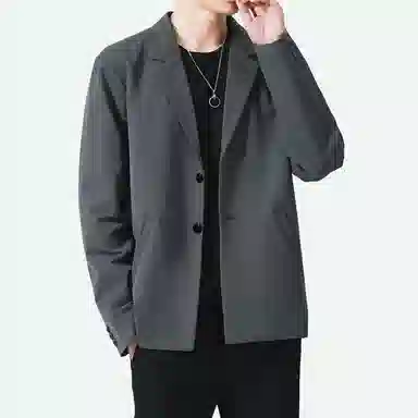 左岸 休闲痞帅便西服春秋单西上衣宽松商务正装西装 男款