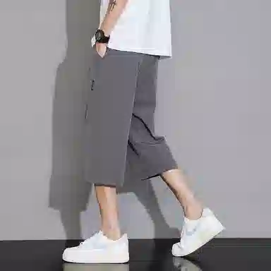 左岸 冰丝速干七分裤宽松外穿中裤运动休闲短裤 男女同款