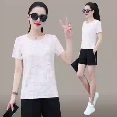 左岸 时尚通勤简约百搭休闲套装 女款