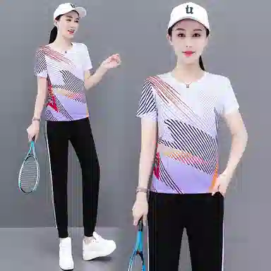 左岸 通勤简约舒适休闲套装 女款